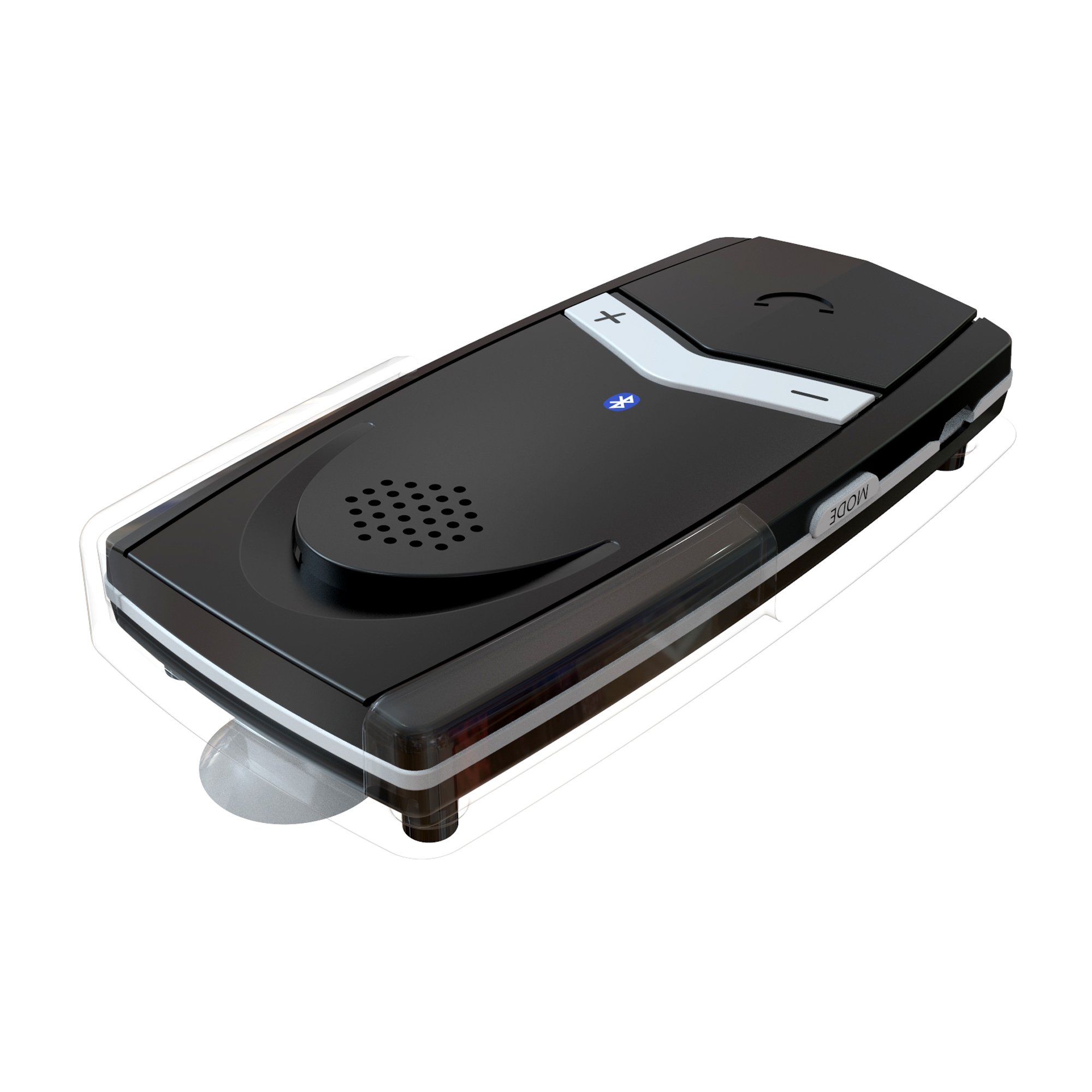 SUNITEC Kit Main Libre Voiture Bluetooth,Prise en Charge de Siri,Activation  Automatique,Voice Navigation,Musique,Connexion Simultanée de 2